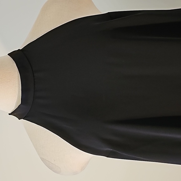 Lu Lus black haulter mini dress large. Lace on bottom trim. Witchy goth Romantic - Picture 2 of 9